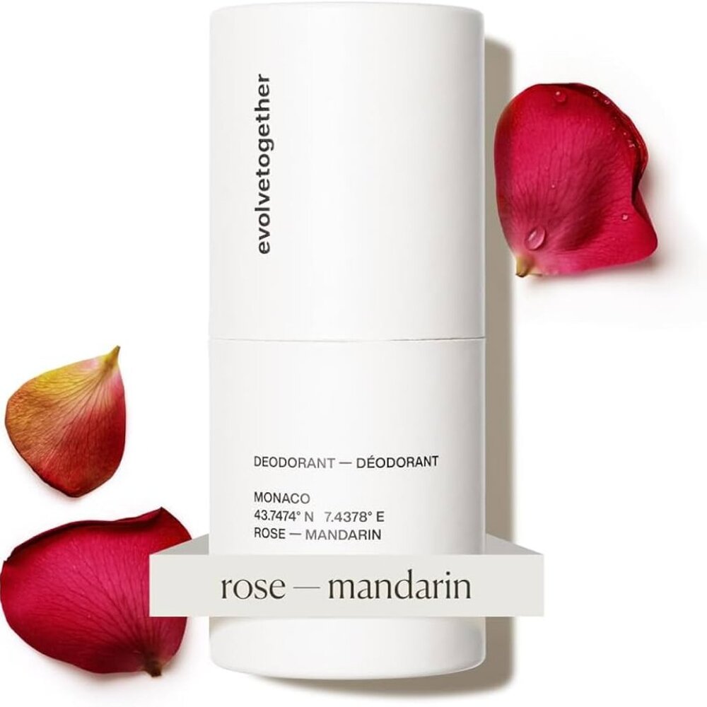 Evolvetogether Deodorant  MONACO - ROSE MANDARIN OUD PATCHOULI NEW